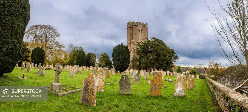 Medieval church in the village of Sir Walter Releigh's birth