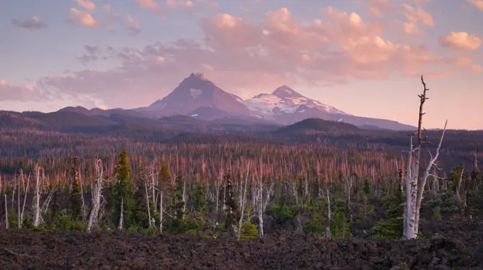 A rare view of a special place called McKenzie Pass