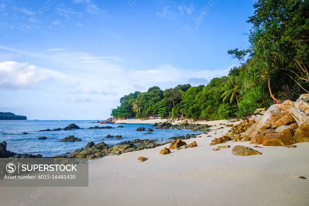 Sunset beach paradise in Koh Lipe, Thailand