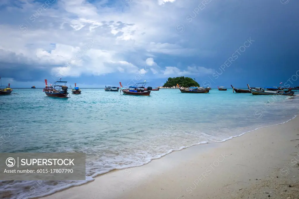 Sunrise beach paradise in Koh Lipe, Thailand