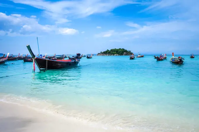 Sunrise beach, tropical paradise in Koh Lipe, Thailand