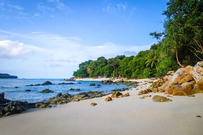 Sunset beach paradise in Koh Lipe, Thailand