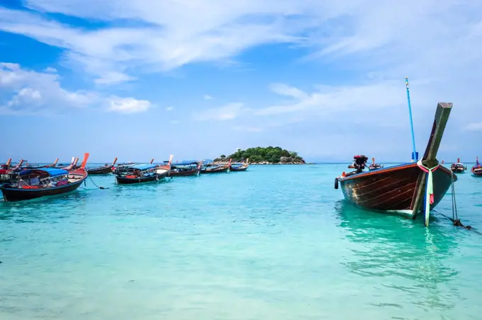 Sunrise beach, tropical paradise in Koh Lipe, Thailand