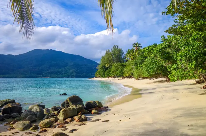 Sunset beach paradise in Koh Lipe, Thailand