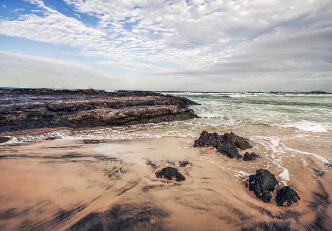 Rocky Beach at Currumbin Beach - Queensland