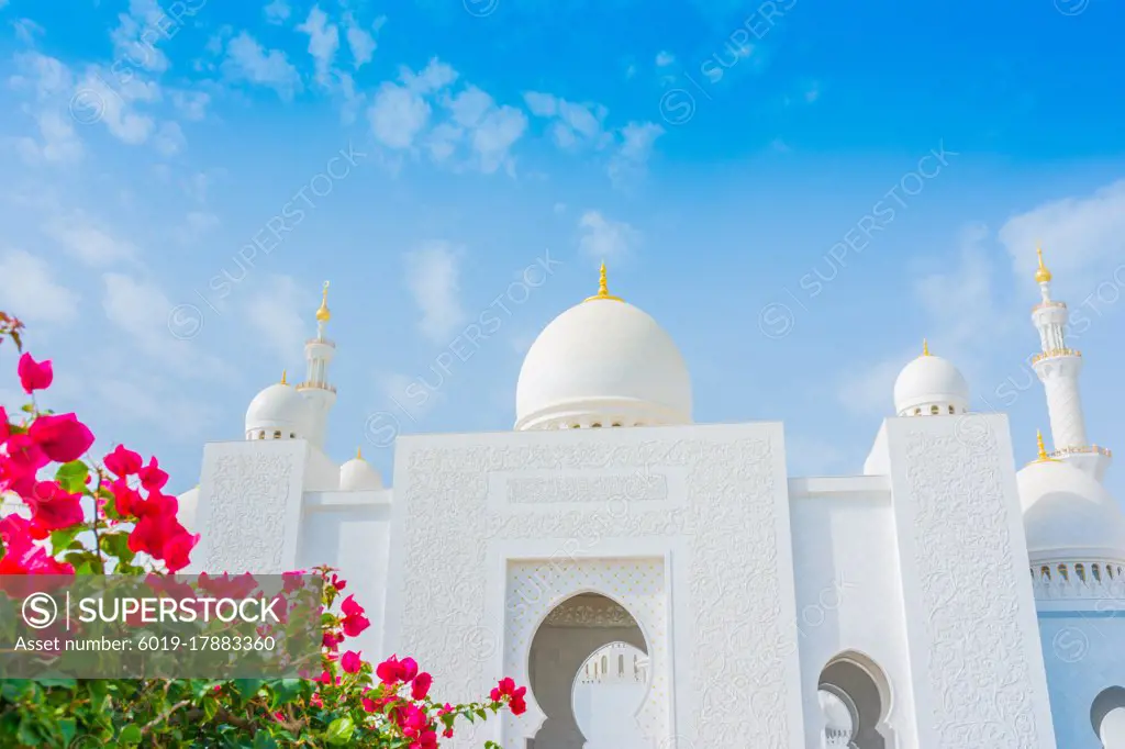 Sheikh Zayed grand mosque, Abu Dhabi, United Arab Emirates