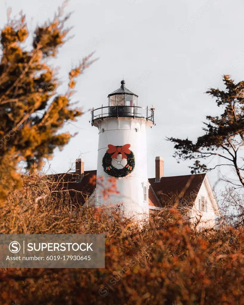 East Coast Lighthouse Sunset Image