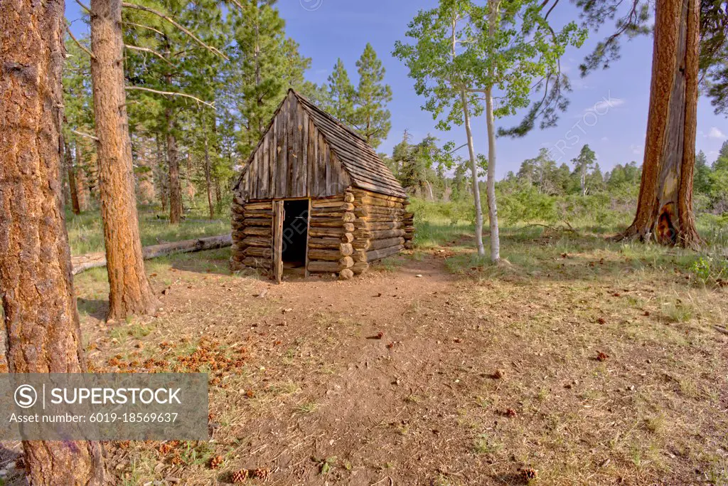 Historic Salt Cabin Grand Canyon North Rim AZ