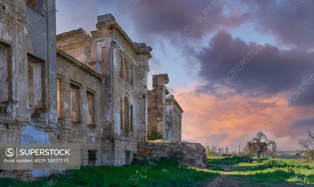 Dubiecki manor in Vasylievka, Odessa region, Ukraine