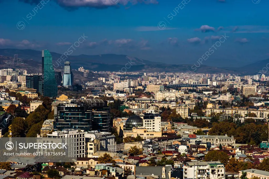 View to the Old Tbilisi 