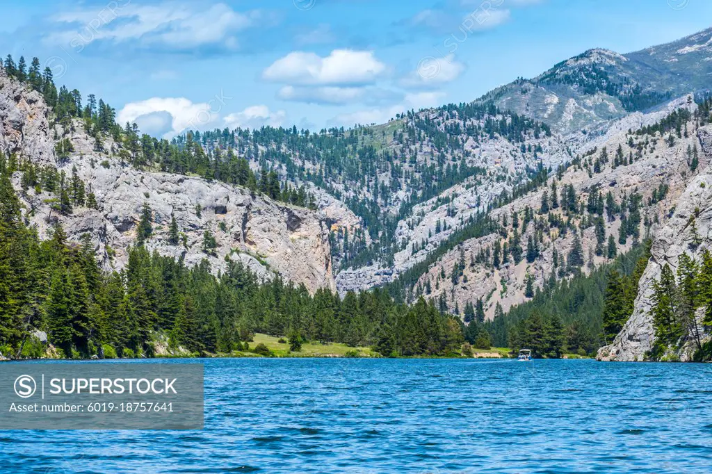 Gates of the Mountain in Helena National Forest, Montana