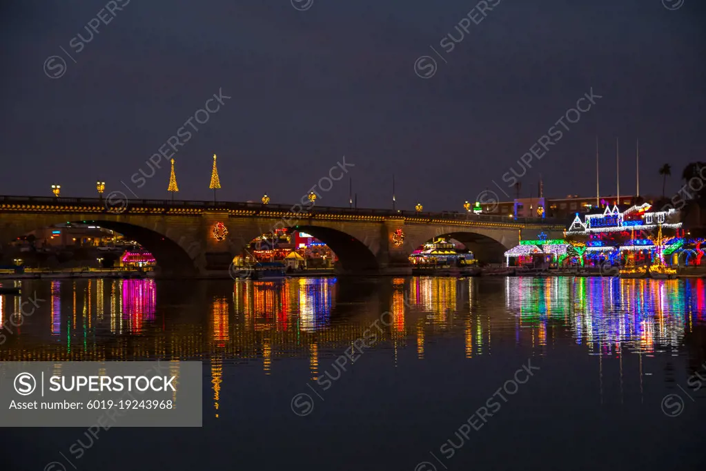 A London Bridge in Lake Havasu, Arizona