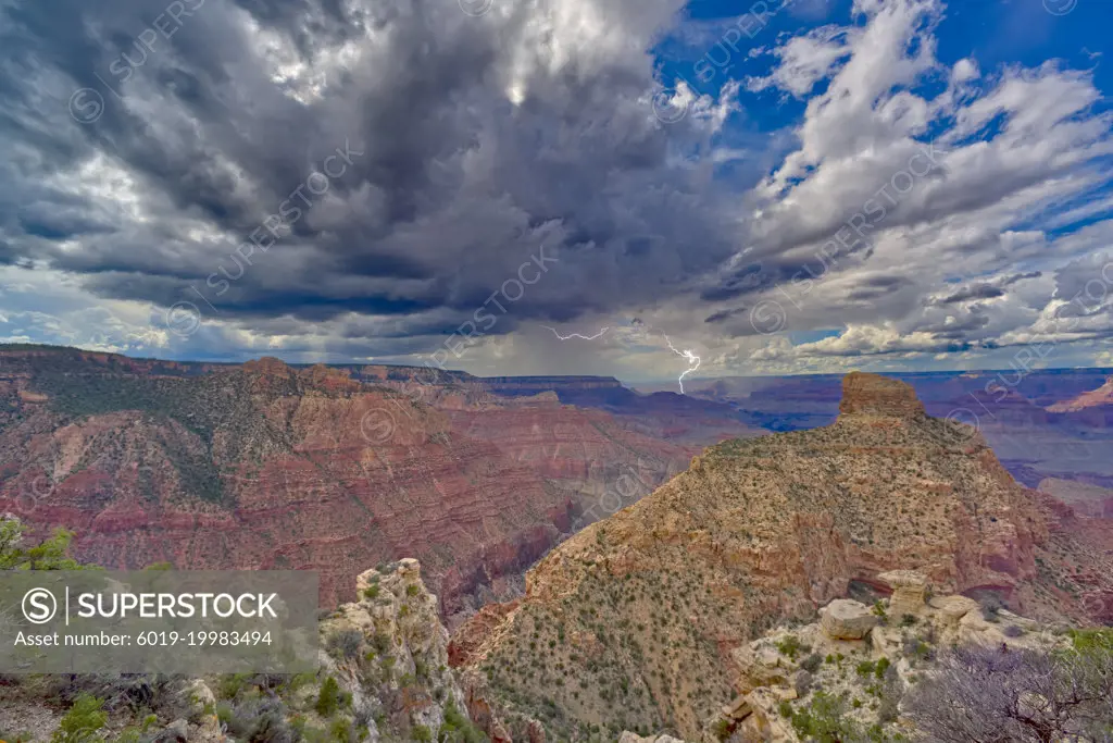 Storm over Grand Canyon AZ