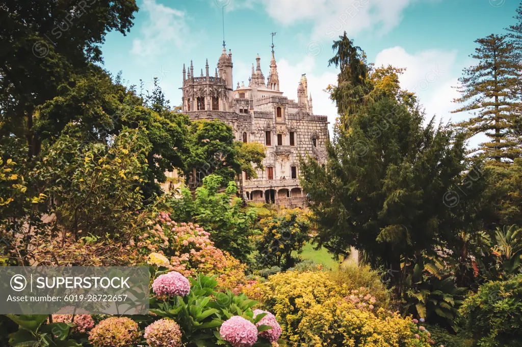 Regaleira Palace (Quinta da Regaleira), Sintra, Portugal.