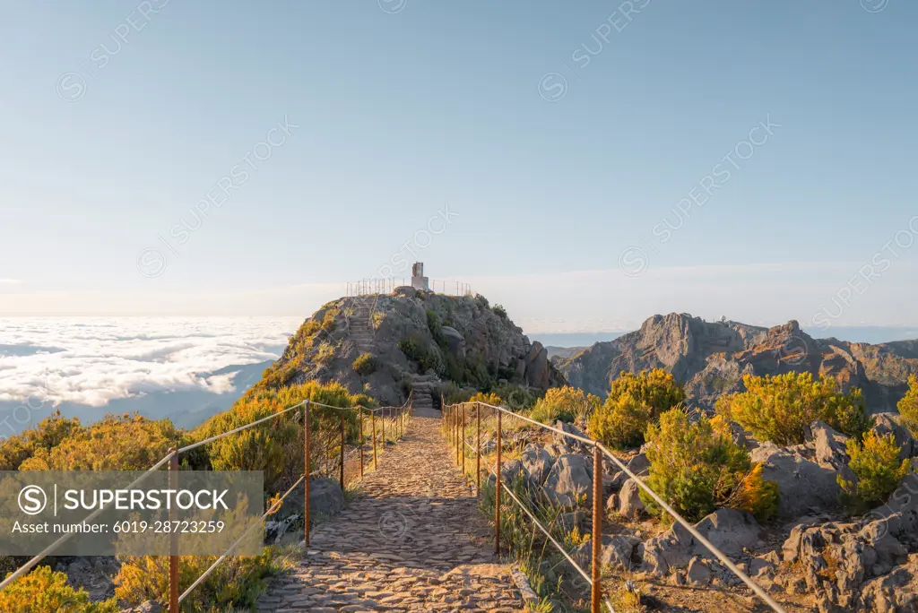 Pico Ruivo peak, Madeira, Portugal