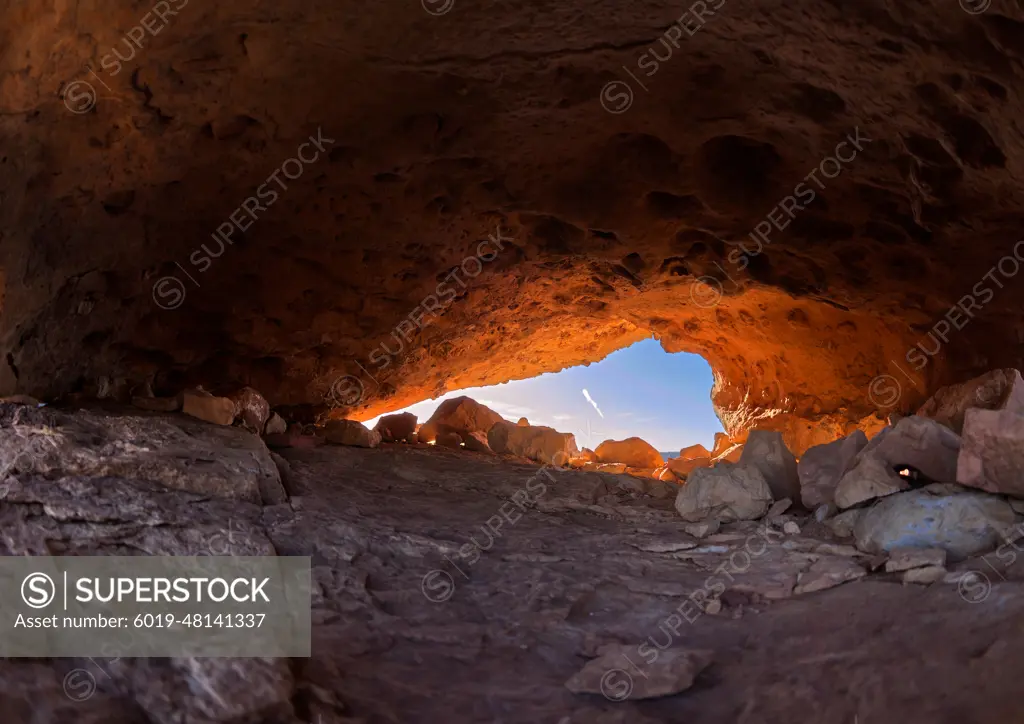 Arch Cave at Sinking Ship Grand Canyon