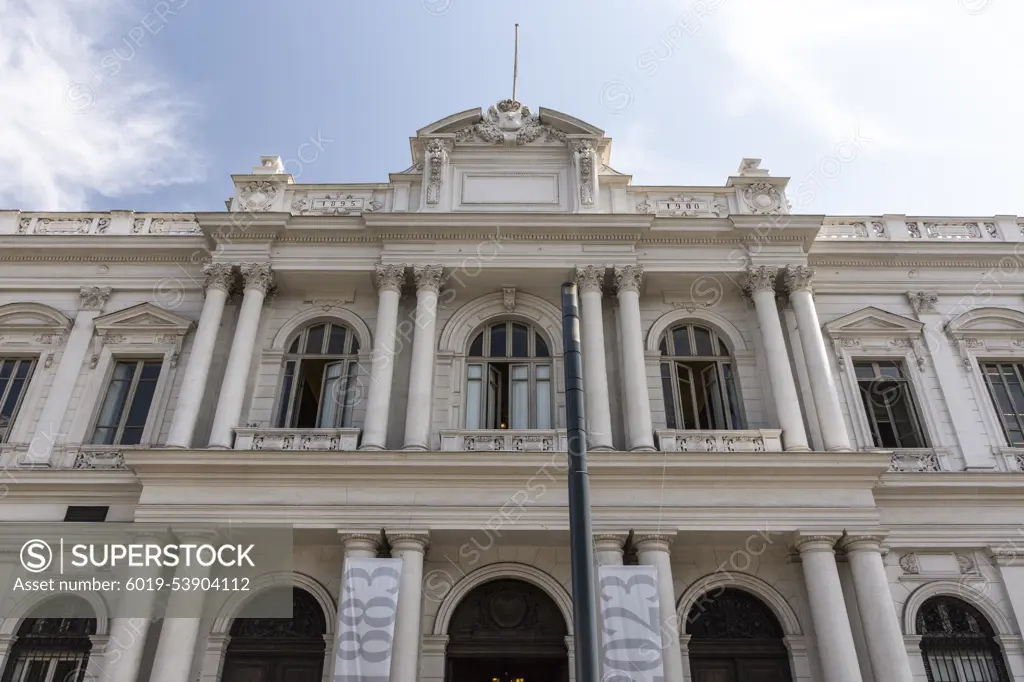 Congress Library building in Santiago, Chile