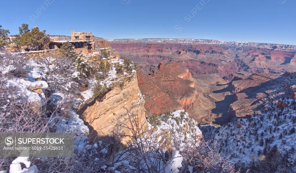 Lookout Studio on the edge of Grand Canyon