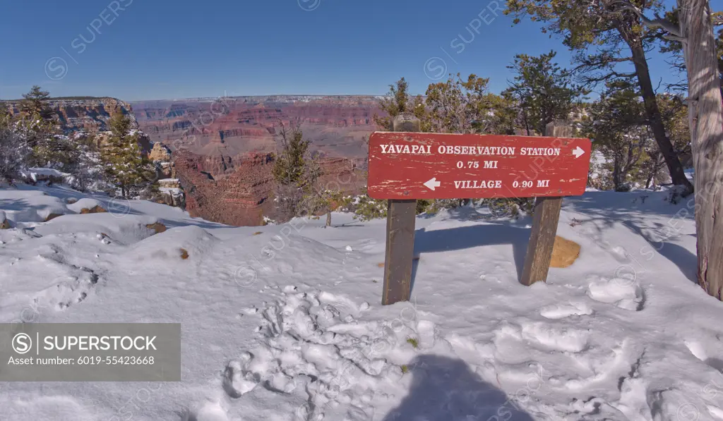 Halfway through Trail of Time at Grand Canyon