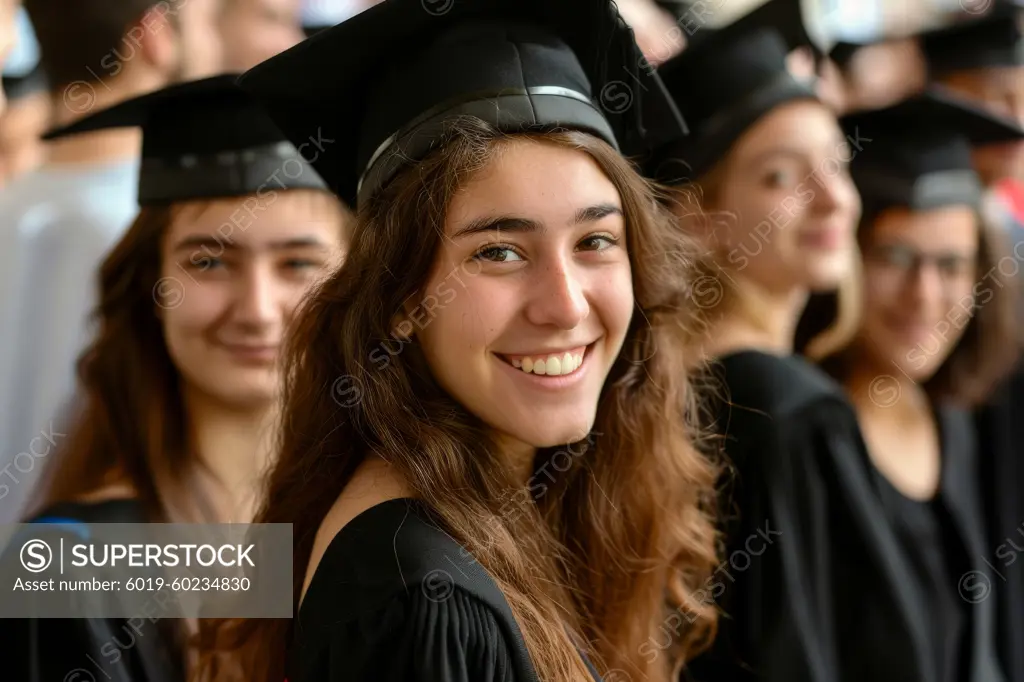 Graduation of European and American university students