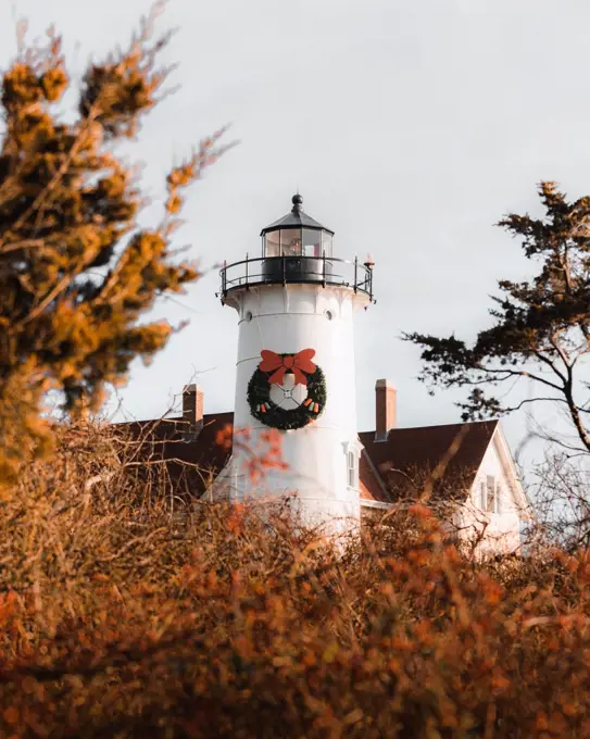 East Coast Lighthouse Sunset Image