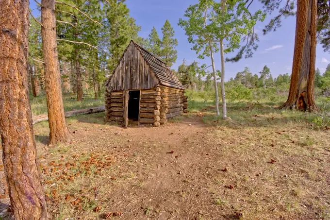 Historic Salt Cabin Grand Canyon North Rim AZ