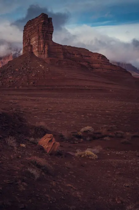 Marble Canyon in Arizona. Reddish landscape of the grand canyon