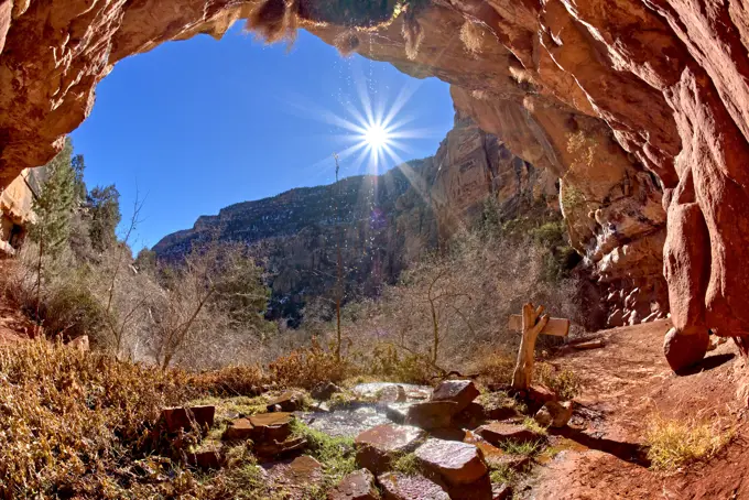 Dripping Springs at Grand Canyon AZ