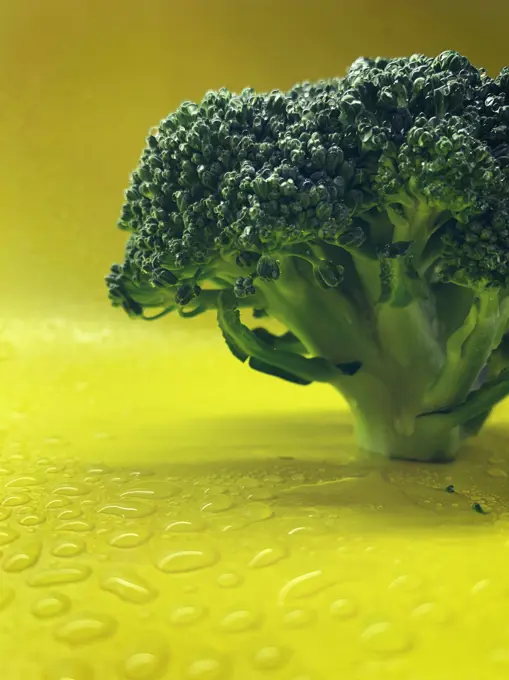 Broccoli on the table for healthy eating