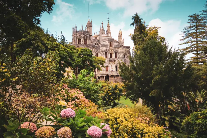 Regaleira Palace (Quinta da Regaleira), Sintra, Portugal.