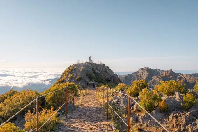 Pico Ruivo peak, Madeira, Portugal