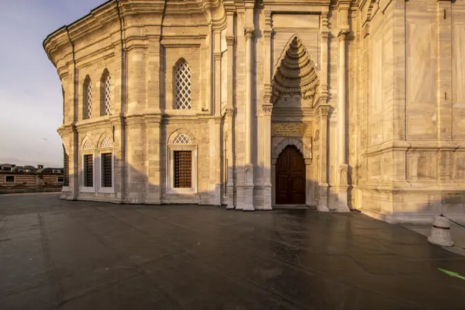 Nuruosmaniye Mosque in Fatih, Istanbul, Turkey