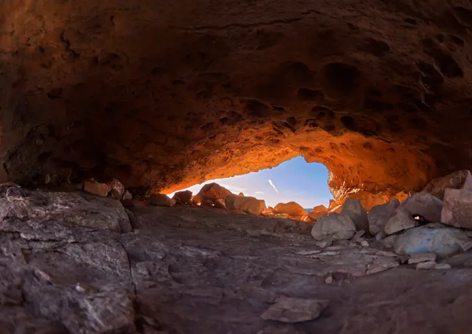 Arch Cave at Sinking Ship Grand Canyon