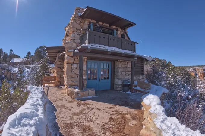 Historic Lookout Studio at Grand Canyon