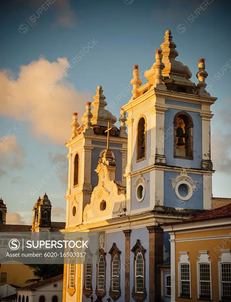 Rosario dos Pretos church, Salvador, Bahia, Brazil, South America