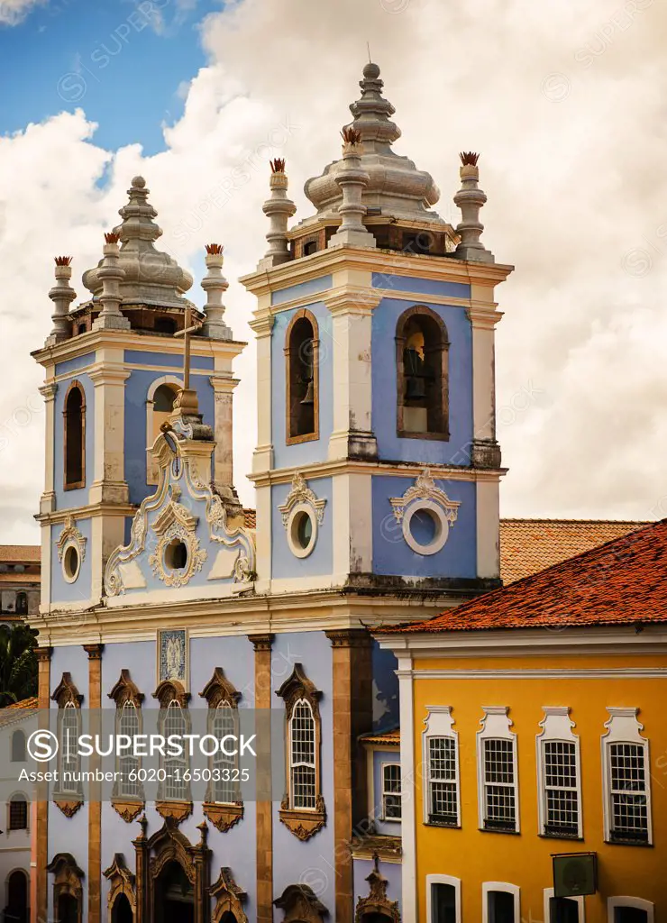 Rosario dos Pretos church, Salvador, Bahia, Brazil, South America