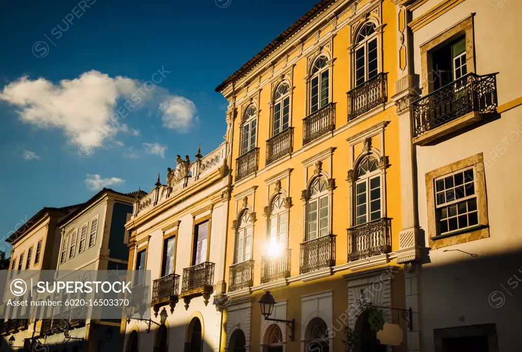 Old buildings in Salvador, Bahia, Brazil