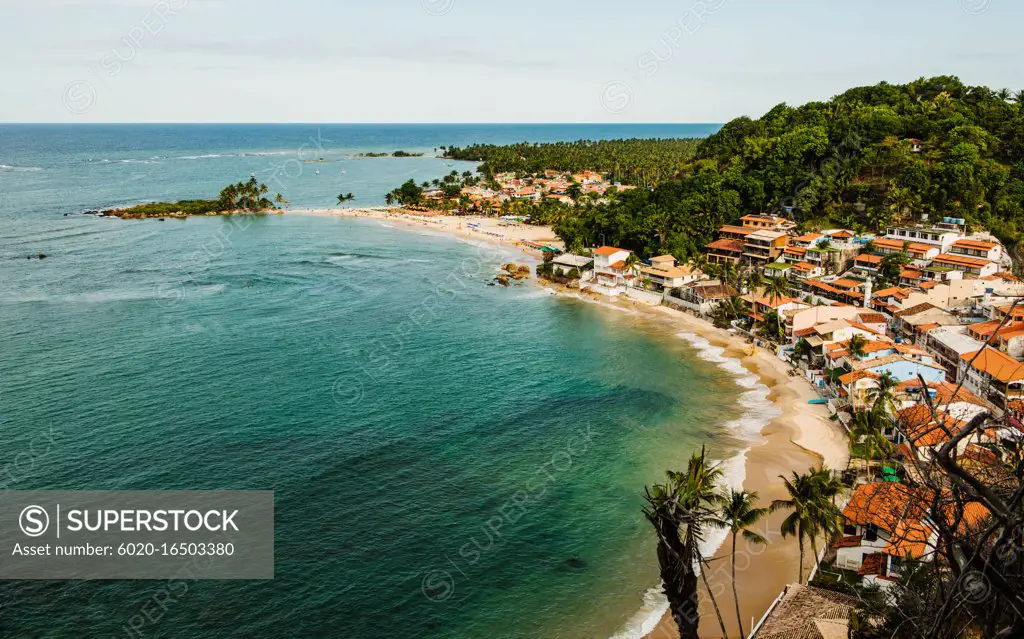 Beaches of Morro de sao paulo, Brazil, South America