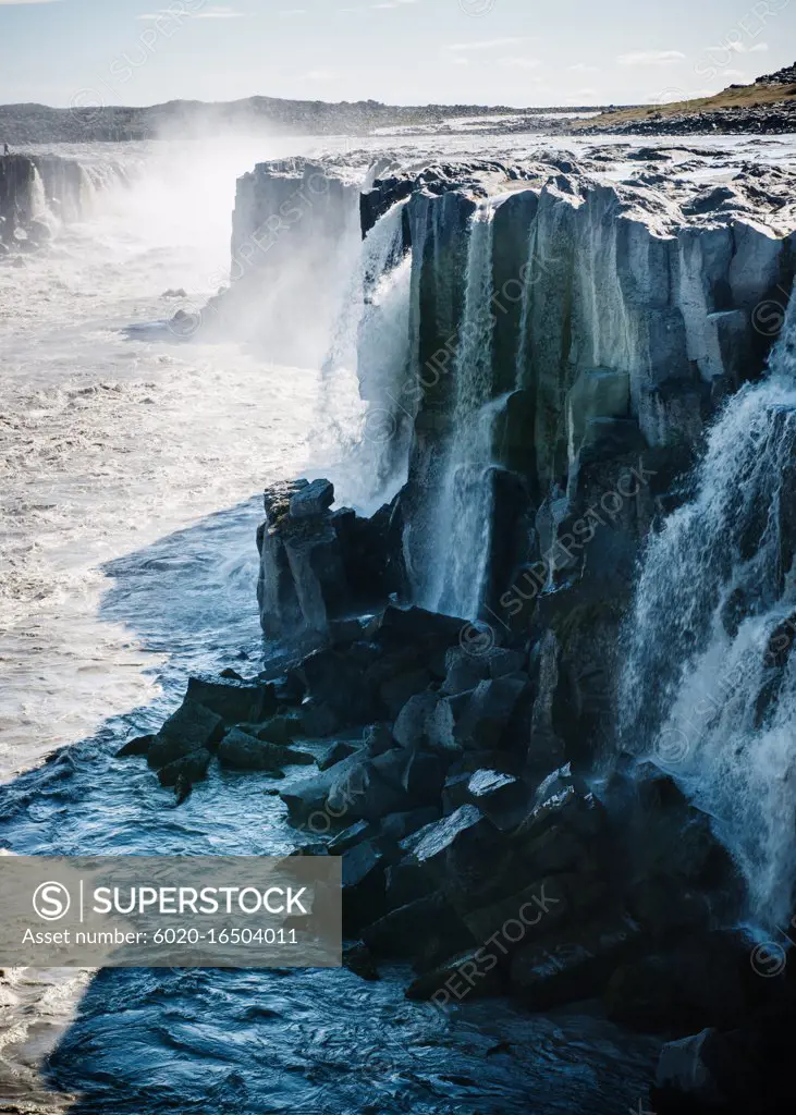 Dettifoss waterfall, Golden circle, Iceland, Scandinavia, Europe