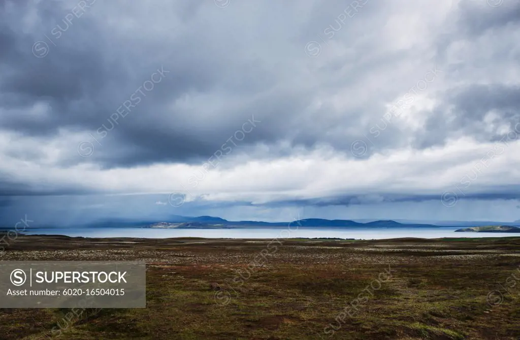 Empty landscape of Southern Iceland, Scandinavia, Europe