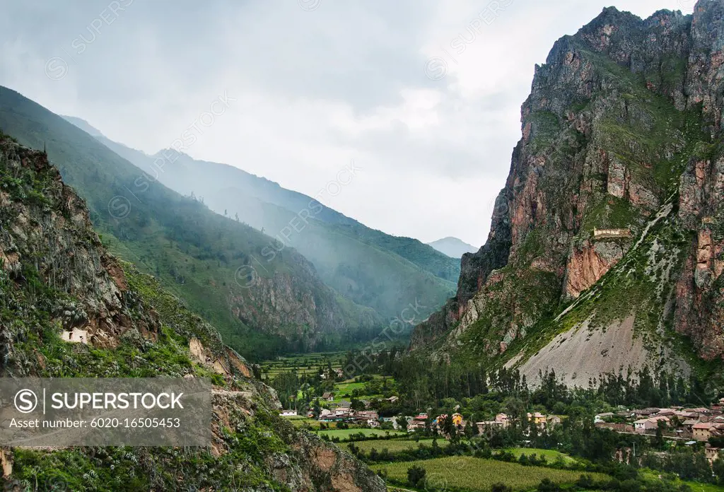 Valley of Ollantaytambo, Peru, South America