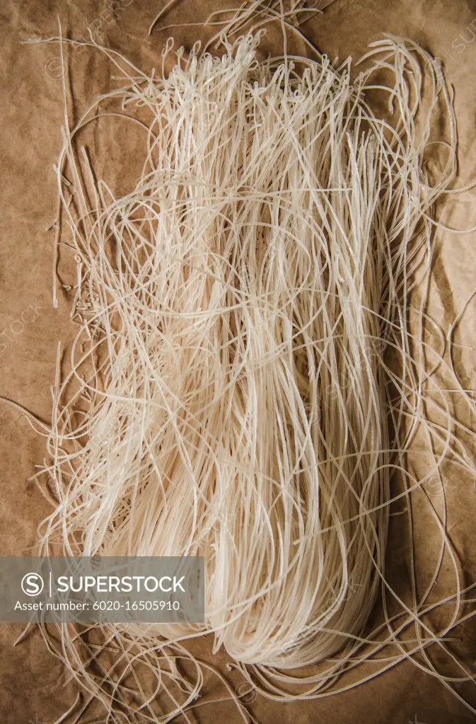 Rice noodles on paper, Vietnam, Southeast Asia