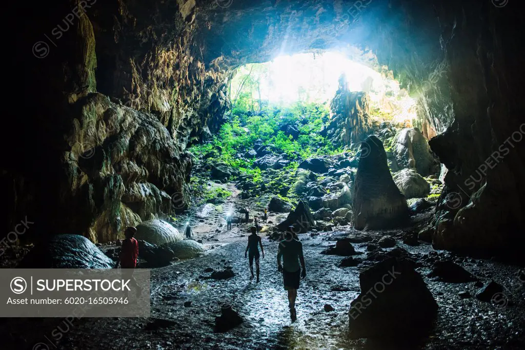 Cave in phong nha national park, Vietnam, Southeast Asia