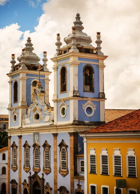 Rosario dos Pretos church, Salvador, Bahia, Brazil, South America