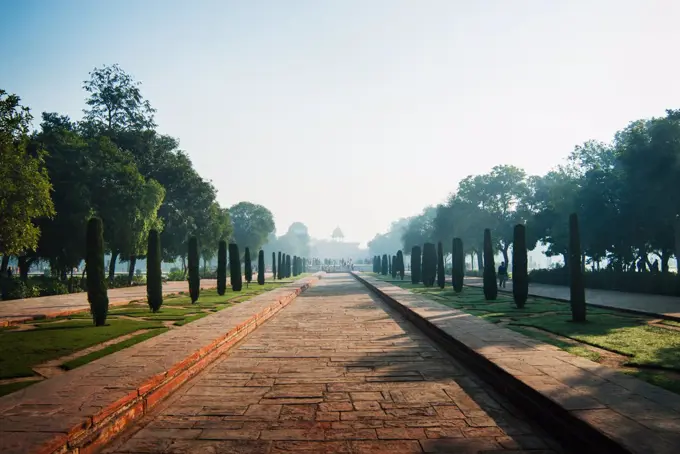 Pathway to Taj Mahal, Agra, India