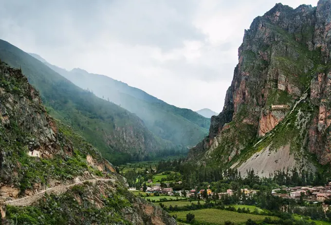 Valley of Ollantaytambo, Peru, South America