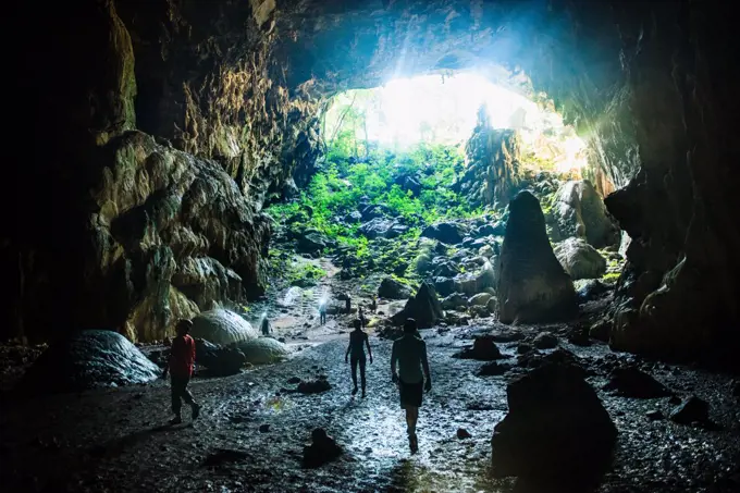 Cave in phong nha national park, Vietnam, Southeast Asia