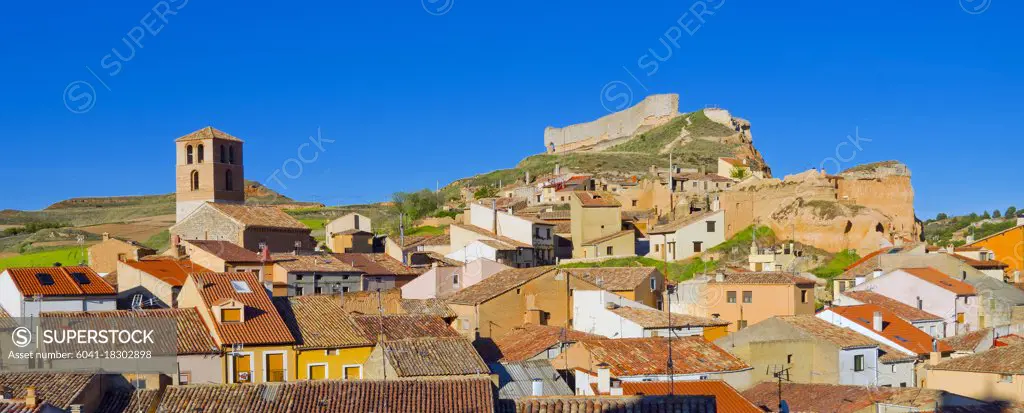Town View, San Esteban de Gormaz, Soria, Castilla y León, Spain, Europe