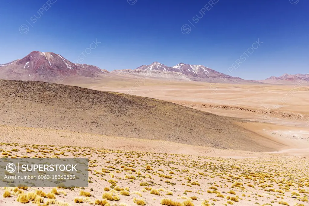 Stratovolcanoes in the Andean Central Volcanic Zone, Antofagasta Region, Chile. 