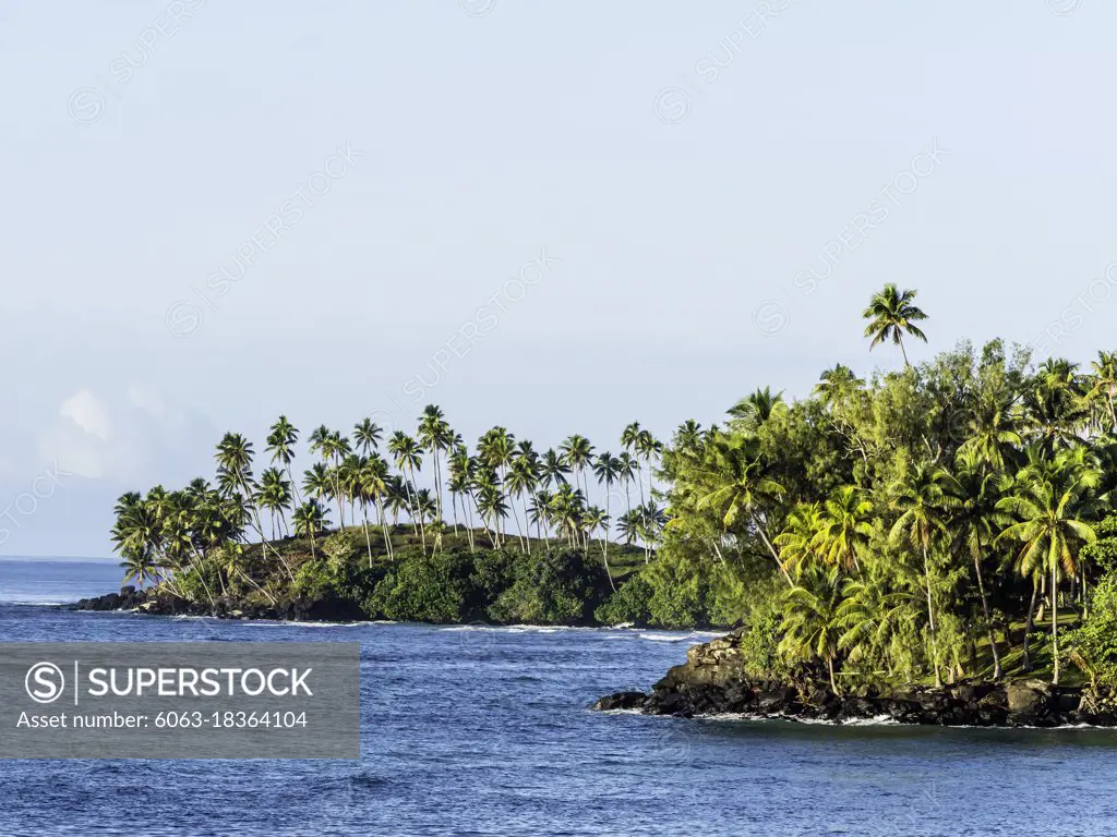 Early morning light on Taveuni Island, Vanua Levu Group, Republic of Fiji.